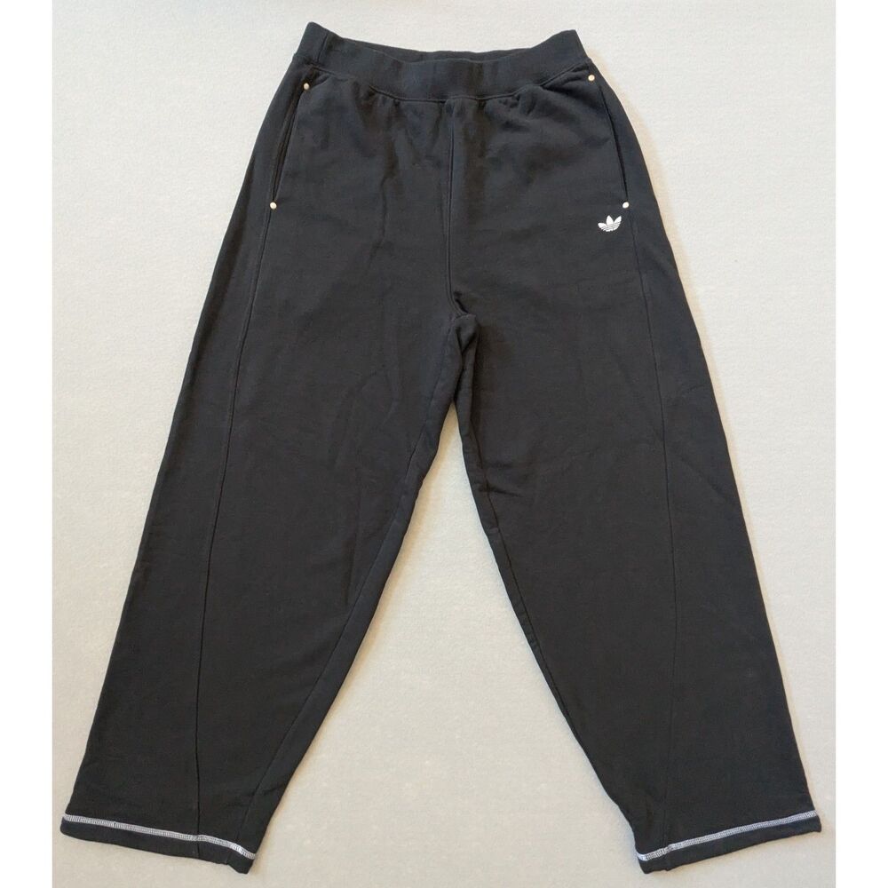 NWT adidas Originals Santa Monica Relaxed Sweatpants Black JX6166 Size S